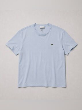 Lacoste Mens Light Blue Crew Neck Tee xXL